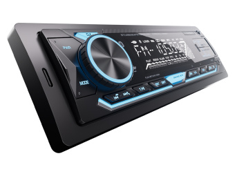 Автомагнитола Aura FIREBALL-305BT USB/SD, бирюзовая подсветка